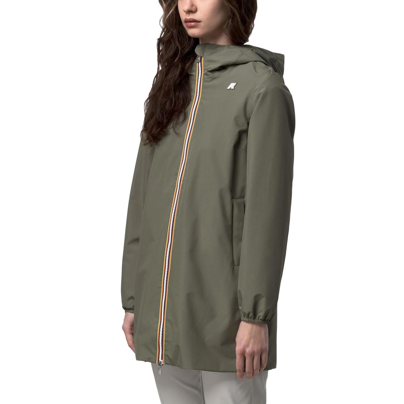 Sophie Stretch Poly Jersey K8133YW V15 GREEN LICHEN K-WAY 