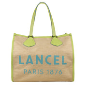 Borsa Cabas Ete Donna Natural Vert Pomme A10749GNTU GN NATURAL/VERT POMME LANCEL 