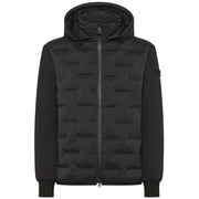 Giacca holzer sjn bmat bimateriale con trapunta jacquard PEU5206 01191802 NER PEUTEREY 