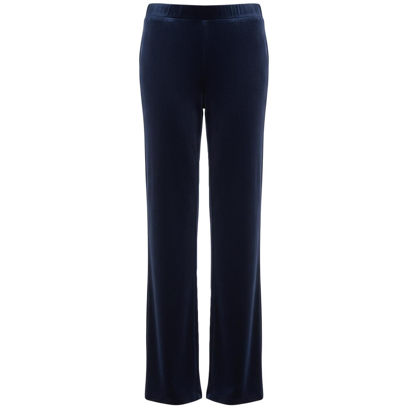 Pantalazzo In Velluto 255W1012 - BW 304 BLU NAV ANIS WHITE 