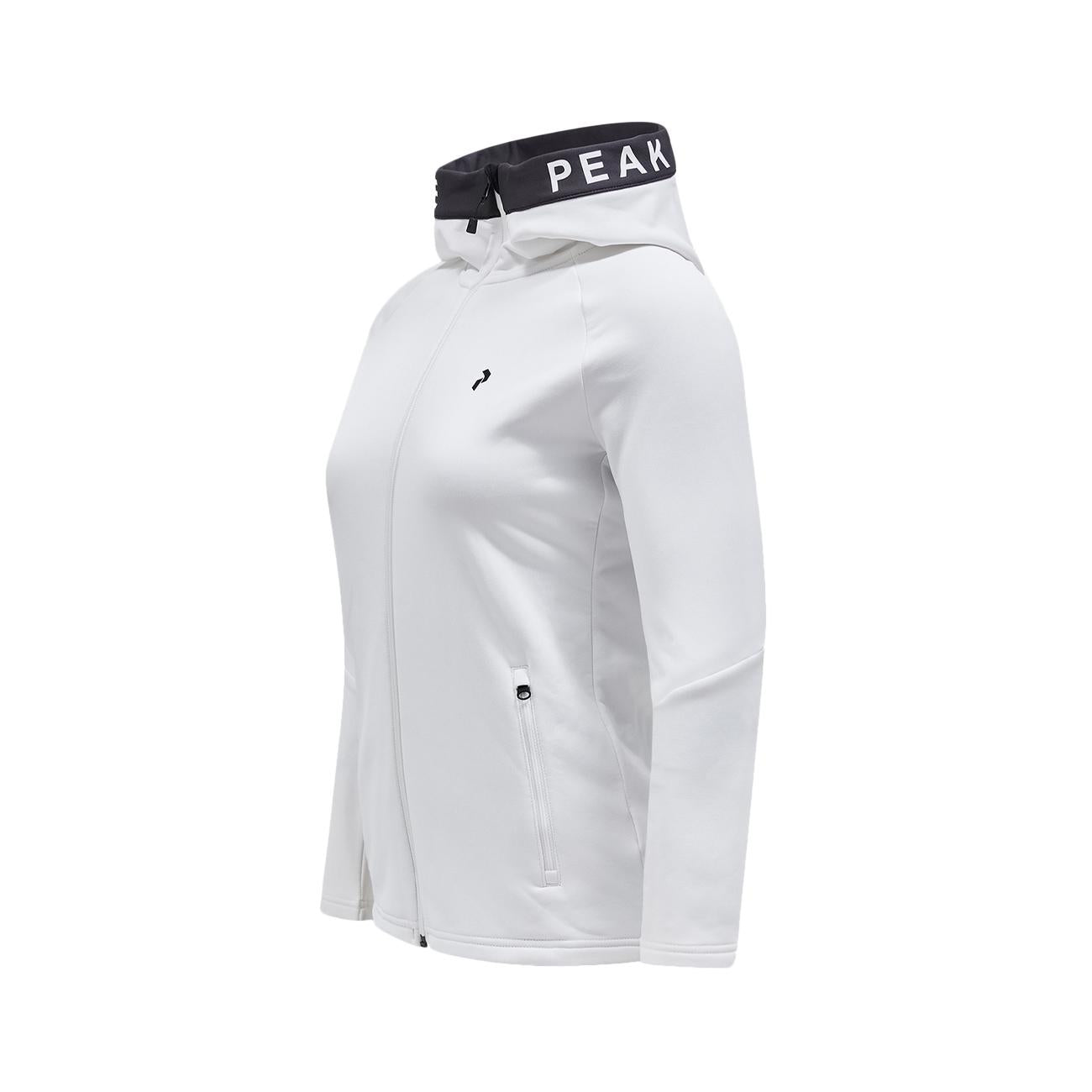 Felpa Rider Donna Off White Iron Cast G78885 030 OFFWHITE-IRON CAST PEAK PERFORMANCE 