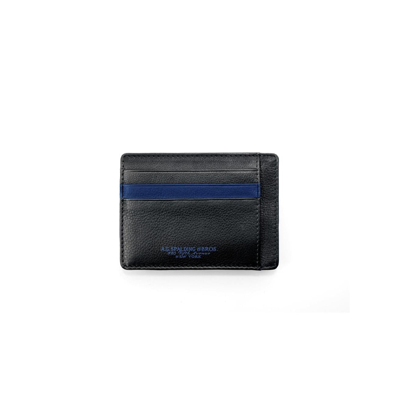 Porta Carte Manhattan Uomo Nero Blu 175454F 698 NERO/BLU A.G. SPALDING&BROS 
