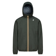 JACKET U. JACK STRETCH DOT KWAY K81251W WMR GREENBLACKISH K-WAY 