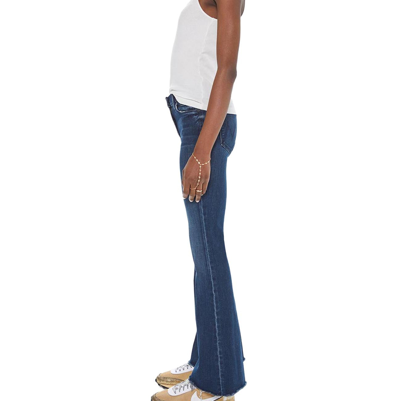 Jeans The Weekender Fray Donna Blu 1535/104/E MTC/MINT CONDITION MOTHER 