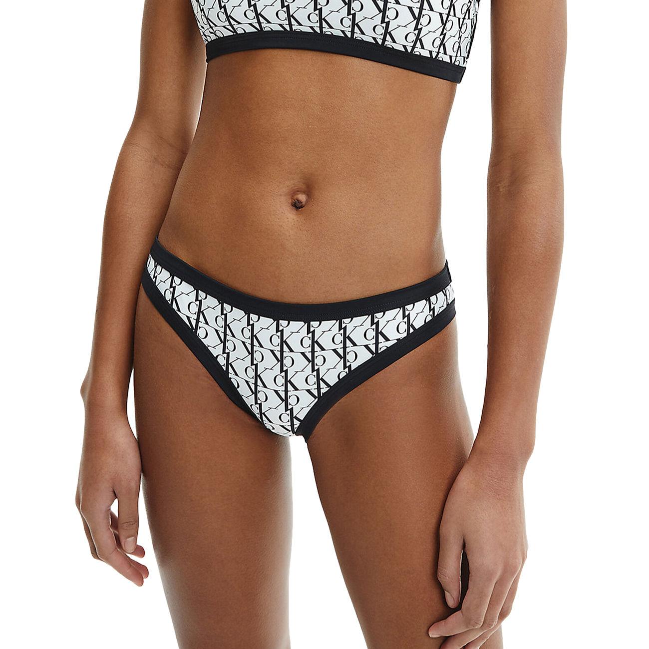 Slip Allover CK/KW0KW01703 0K4MONIGRAM WHITE CALVIN KLEIN UNDERWEAR 