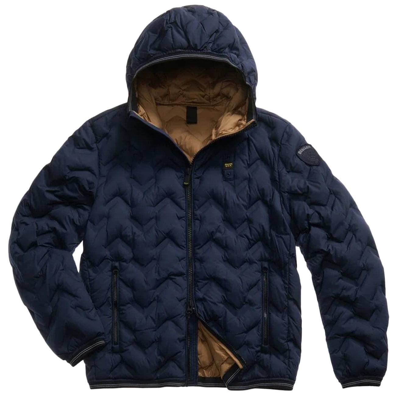 Piumino Piery Ad Angoli 25BLUC03233-007308 888TB BLU BLAUER 