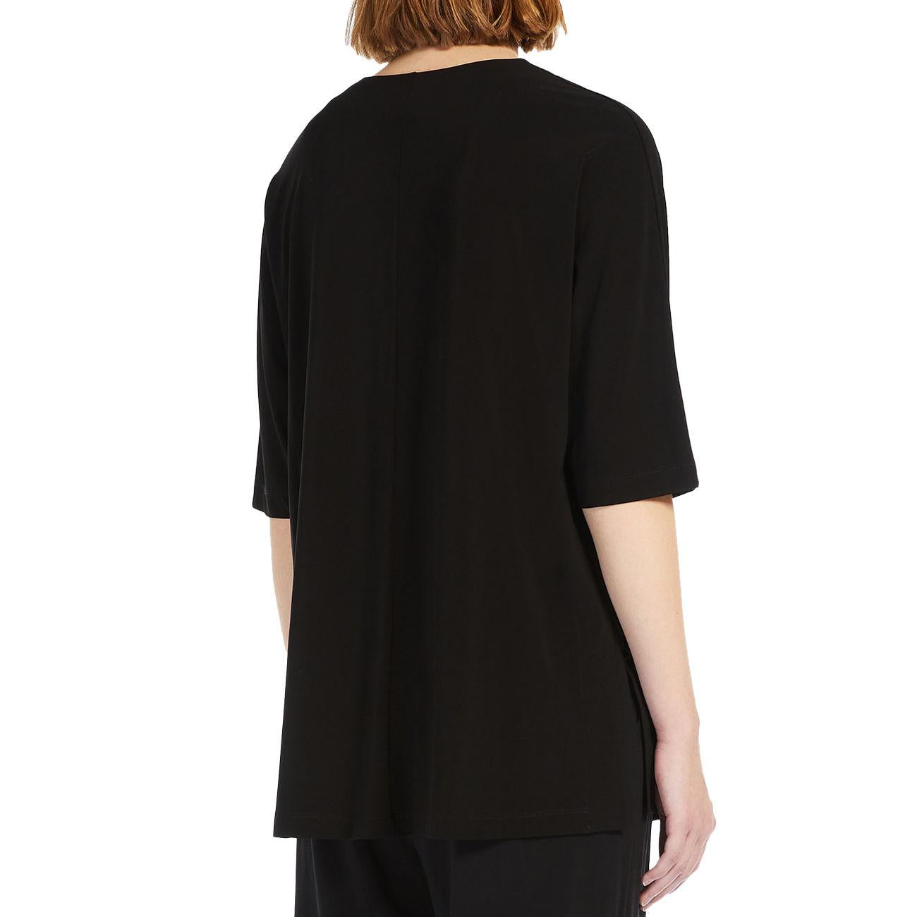 BLUSA D. LOCARNO MxMara LEISURE LOCARNO 2339410436600 002 NERO MAX MARA LEISURE 