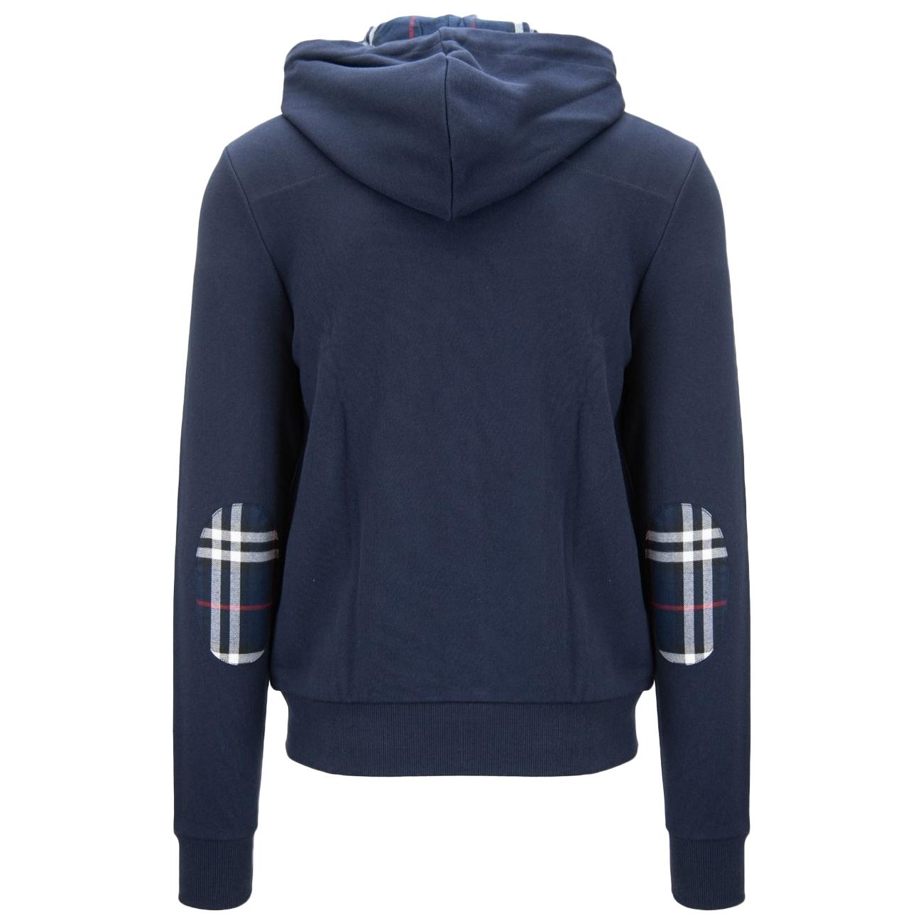 Felpa Con Zip Uomo Navy Blue F42118 07 NAVY BLUE SUN68 