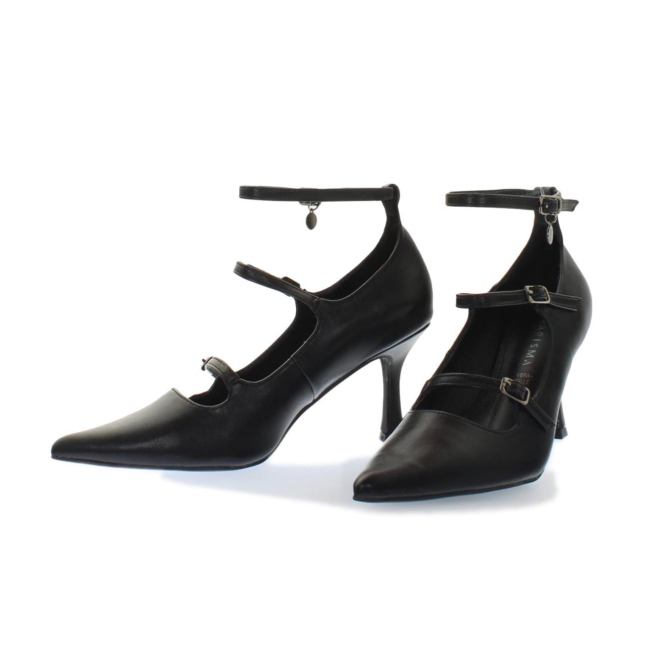 Décolleté Soft Con Cinturini Donna Nero 8634 NERO KHARISMA 