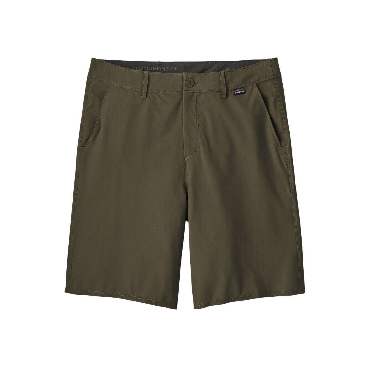 SHORTS U. M`S HYDROPEAK HYBRID WALK SHORTS 19 IN PATAGONIA 86475 BSNG BASIN GREEN PATAGONIA 