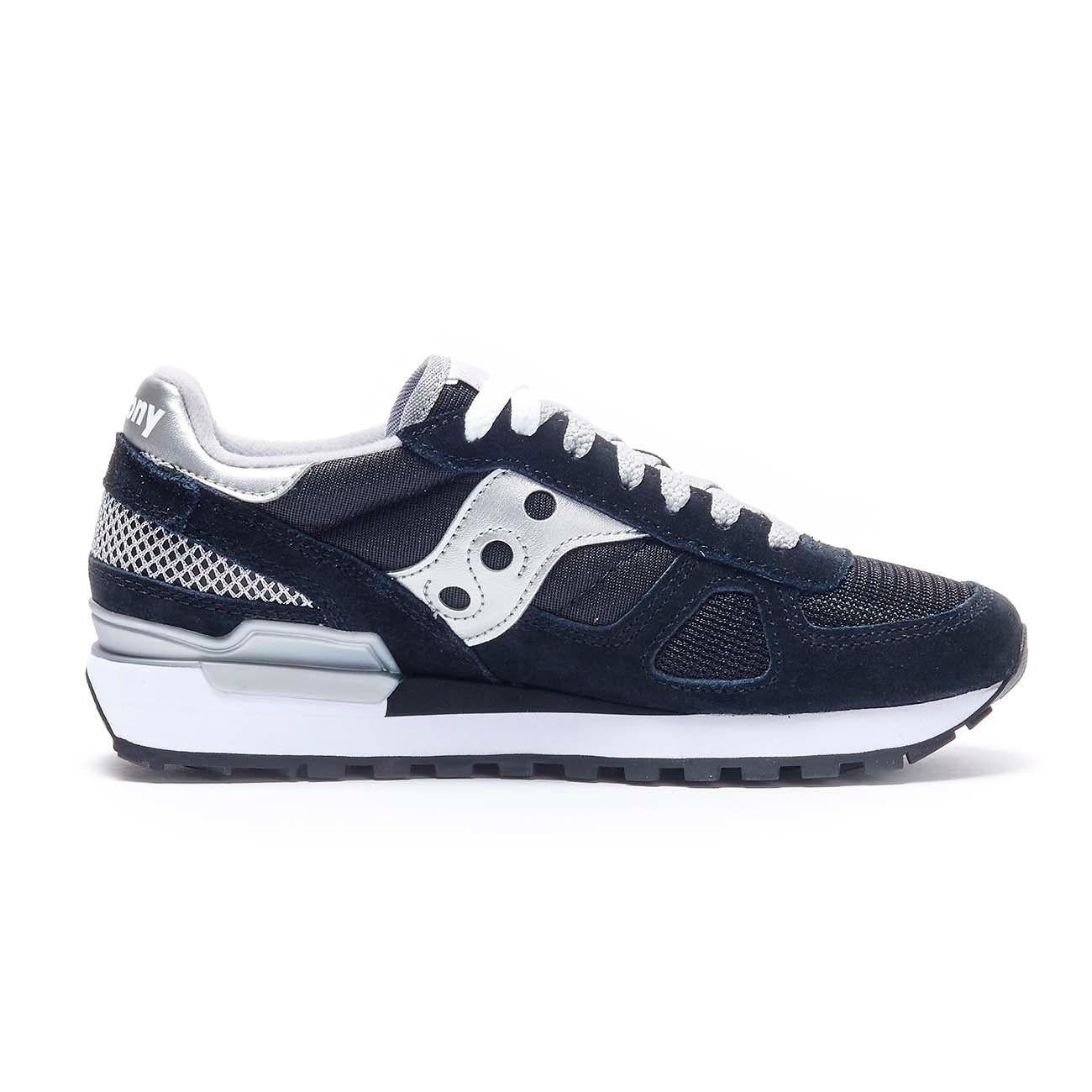 Sneakers Shadow Original Donna Black Silver SAU/1108 671BLACK/SILVER SAUCONY ORIGINALS 