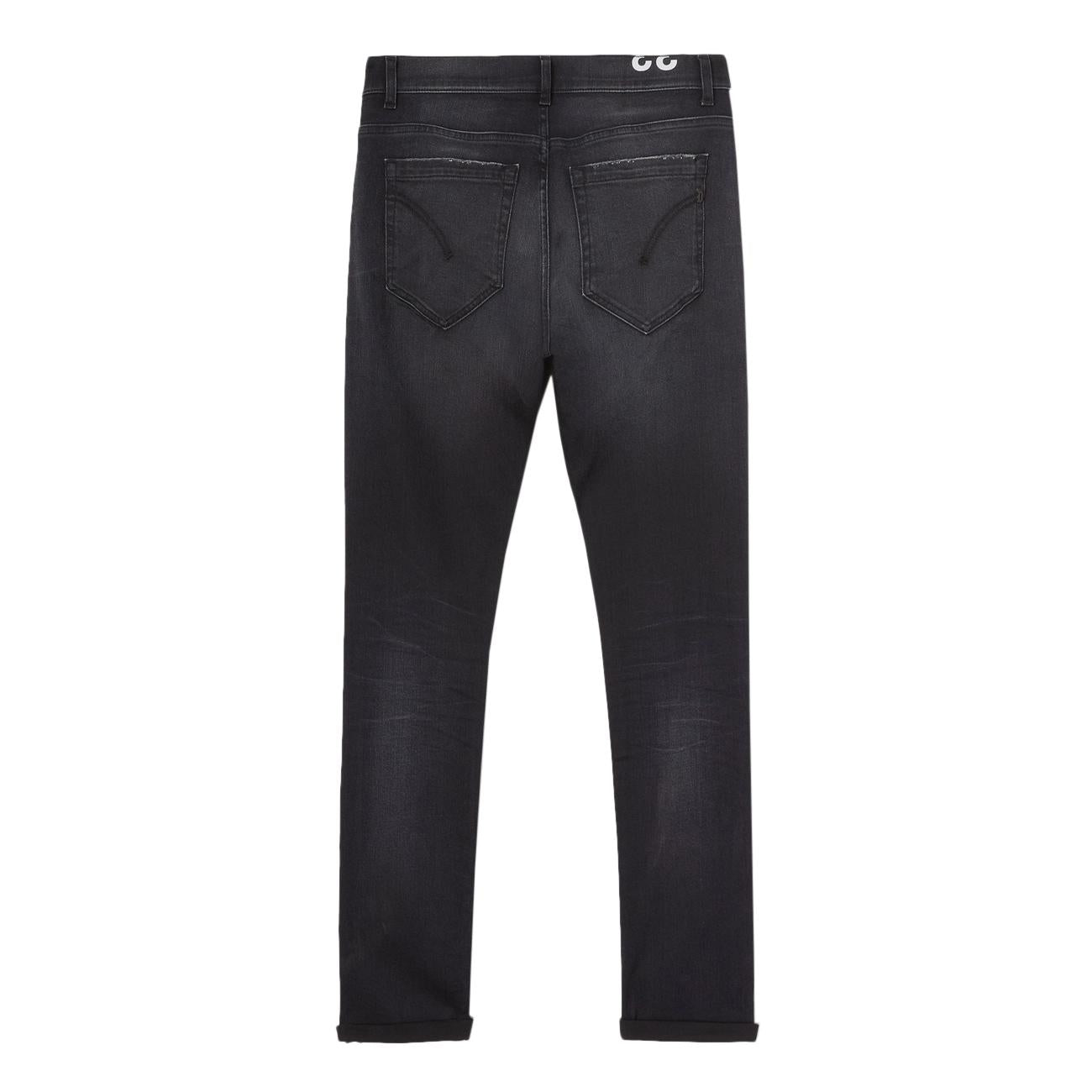 Pantalone George UP232 DSE315U GI7 999 NERO DONDUP 