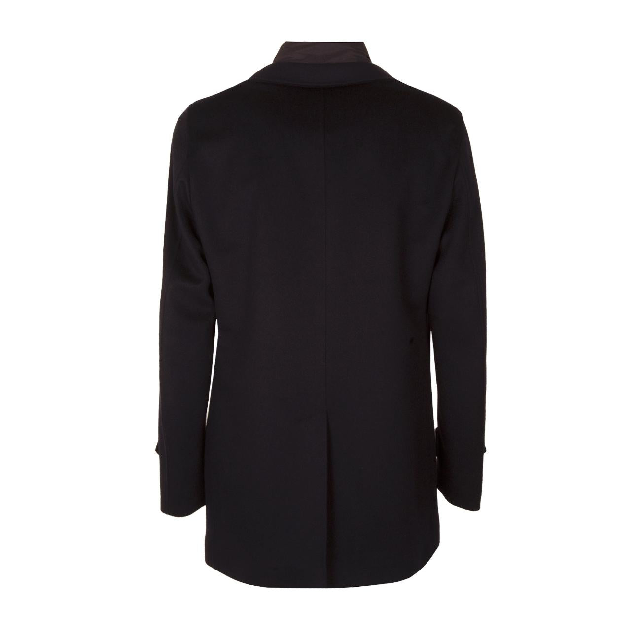 Cappotto Misto Lana Uomo Blu PE000036U33318 9200 BLU HERNO 