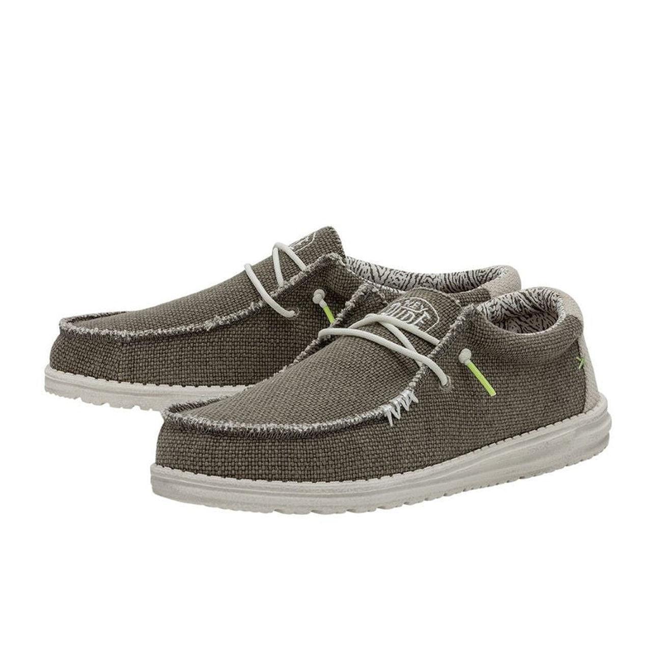 MOCASSINO U. WALLY BRAIDEN HEYDUDE HD.40003 2BS/FOSSIL HEY DUDE 
