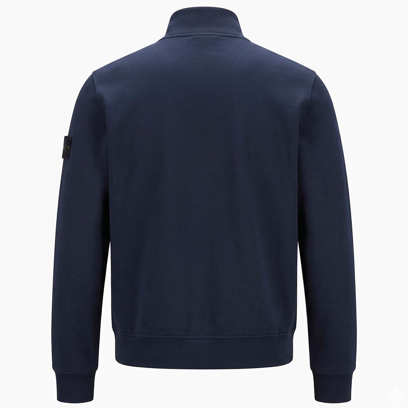 Felpa Scott Full Zip PEU5802 99012177 215 BLU PEUTEREY 