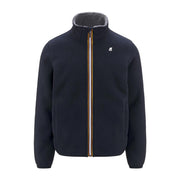 Giubbotto Pascal Sherpa Polar In Pile Uomo Blu Grigio K71238W AM0 BLU/GRIGIO K-WAY 