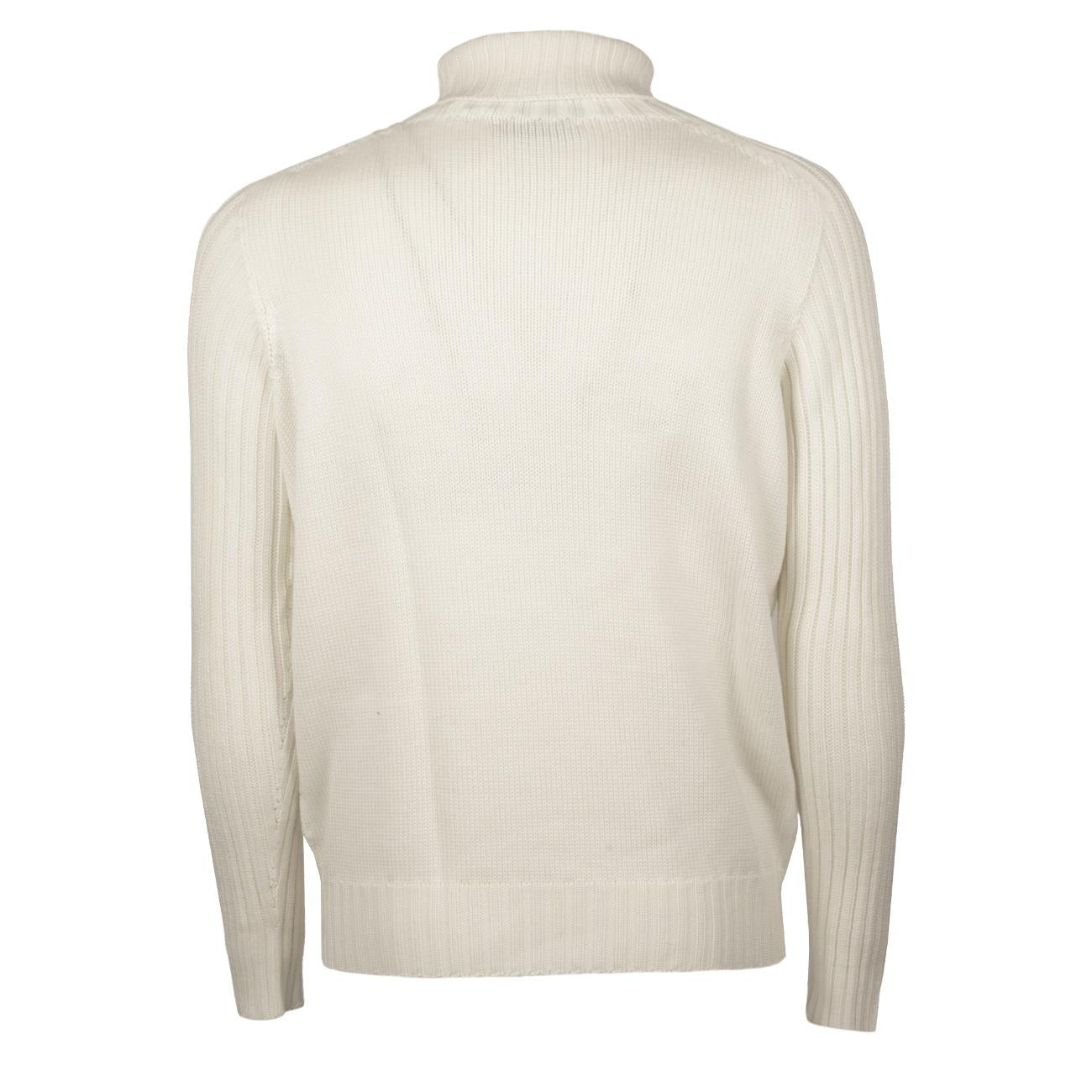 Dolcevita In Lana Uomo Bianco 14136/24609 005 PANNA LA FILERIA 