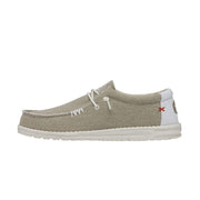 MOCASSINO U. WALLY BRAIDEN HEYDUDE HD.40003 1LB/OFF WHITE HEY DUDE 