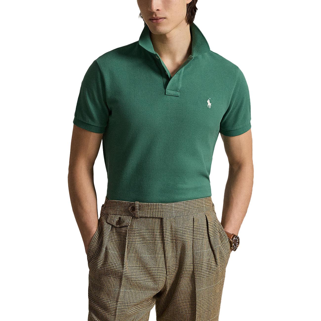 Polo 710680784 427  GREEN/CREAM POLO RALPH LAUREN 