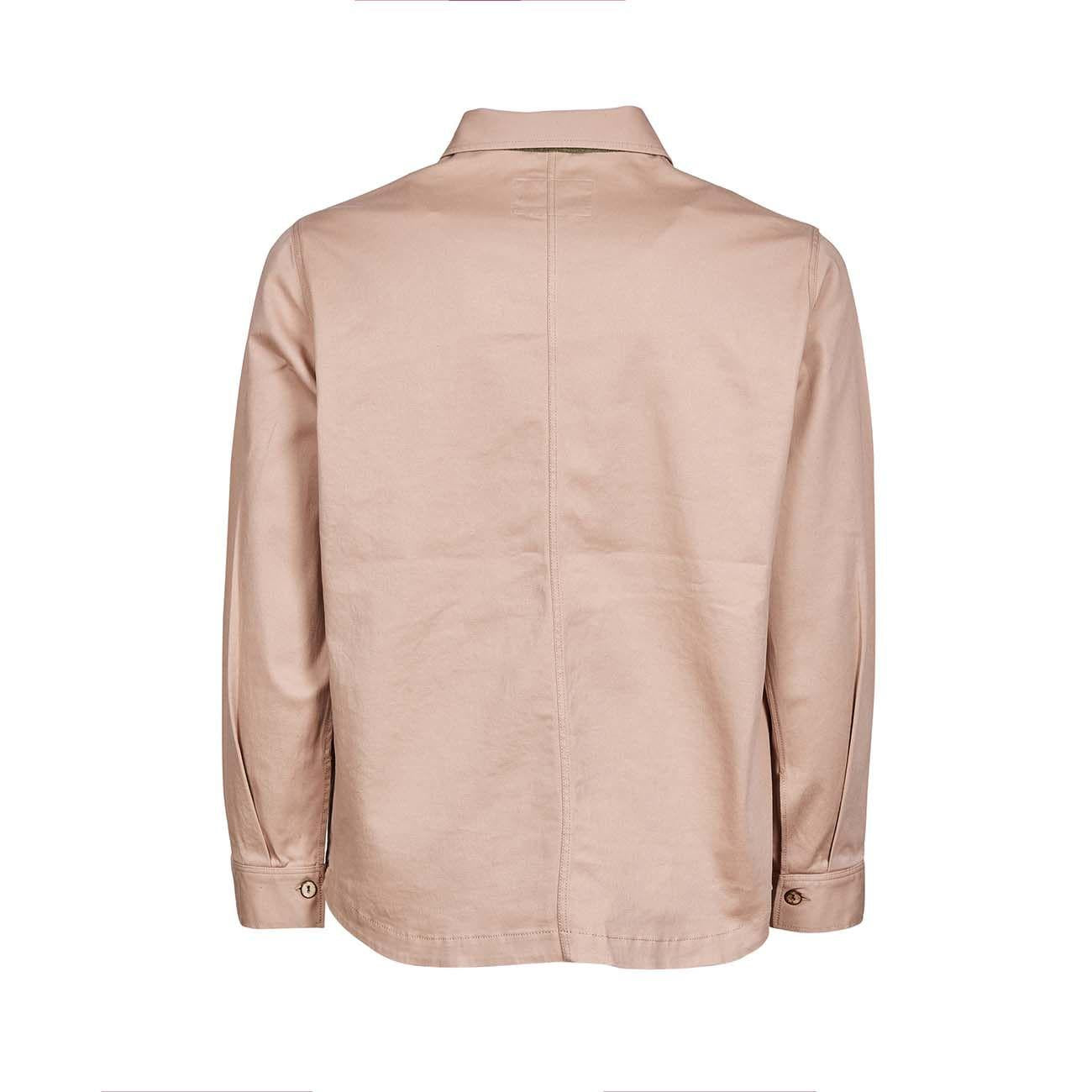 Giacca Camicia In Cotone Uomo Tortora TIN/TPAUNR1 UQ3TORTORA TINTORIA MATTEI 954 