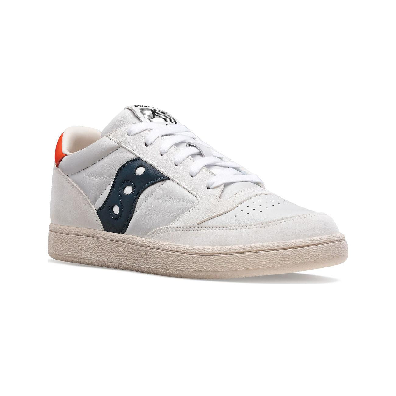 Scarpe Jazz Court Premium Uomo White Blue S70671/1 WHITE/BLUE SAUCONY ORIGINALS 