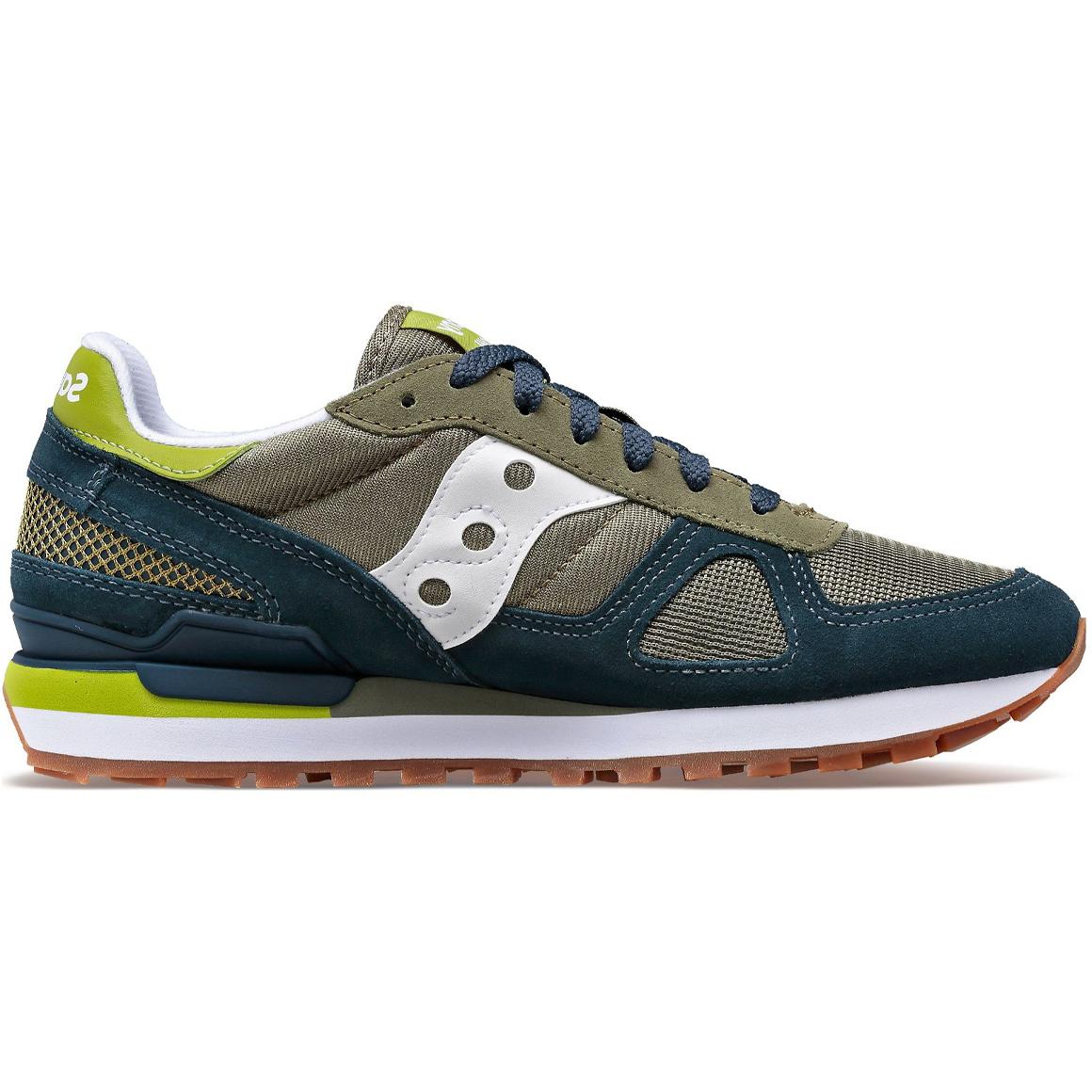 SCARPA U. SHADOW ORIGINAL SAUCONY S2108/826 826 NAVY/GREEN SAUCONY ORIGINALS 