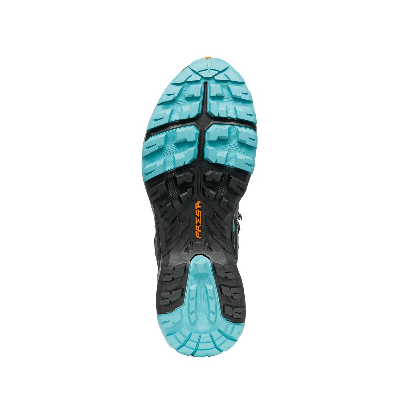 Scarpe Da Trekking Rush Trk Pro Gtx Rha Free-Dome Donna Midgray Aqua 63143-202 3 MIDGRAY-AQUA SCARPA 