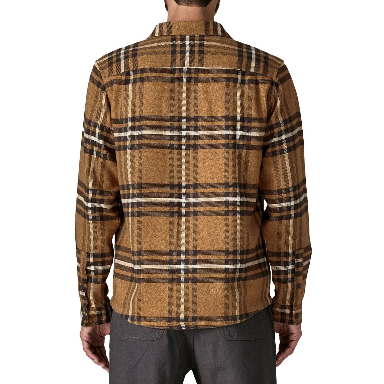 Camicia In Flanella Fjord Da Uomo 42401 CDBN/CATCHDEER BROWN PATAGONIA 