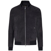 Giacca Sands Suade PE 08 In Pelle Scamosciata PEU5743 99012407 215 BLU GRAFITE PEUTEREY 
