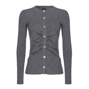 Cardigan Evelignese Donna Dark Grey 102340/A15S I90 DRAK GREY PINKO 