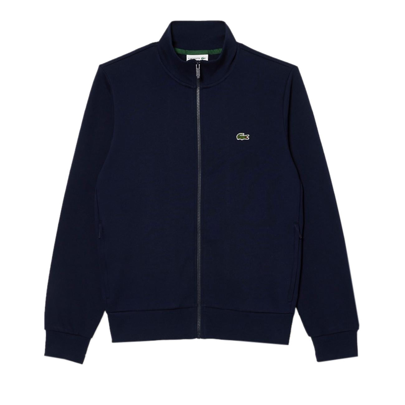 Felpa Zip Regular Fit Uomo Blu SH9622 166 BLU LACOSTE 