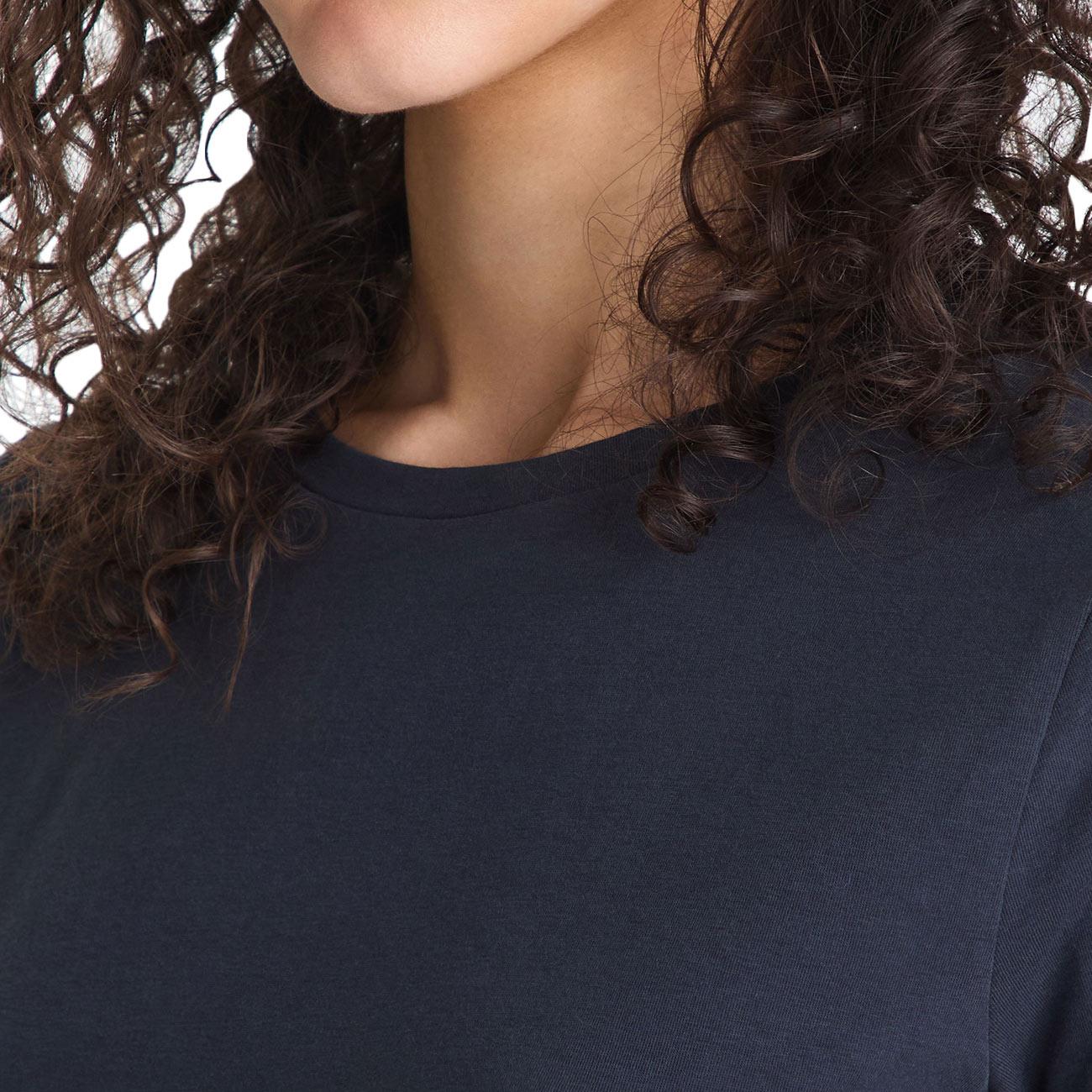 T-shirt Menta 04 In Cotone PED5664 99012414 215 BLU PEUTEREY 