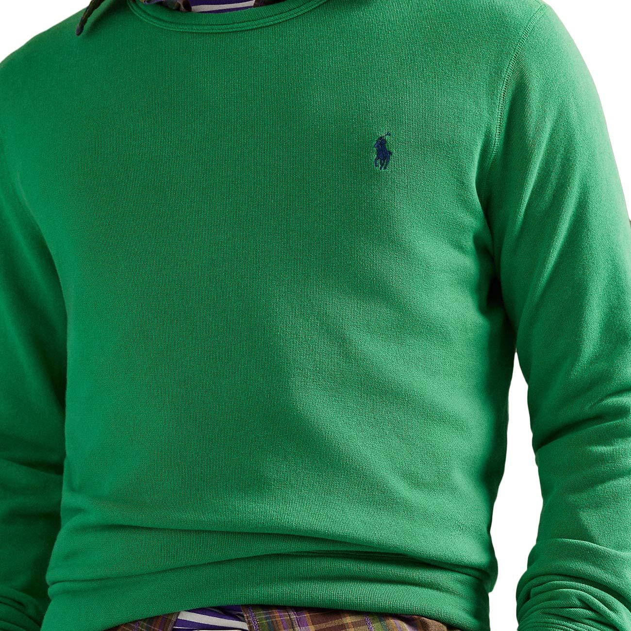 Felpa Girocollo 710A12485 003 SUMMER EMERALD POLO RALPH LAUREN 