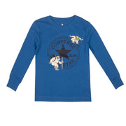 T-Shirt Logo Yeti Bimbo Kinetic Blue 8CC133 B8OKINETICBLUE CONVERSE 