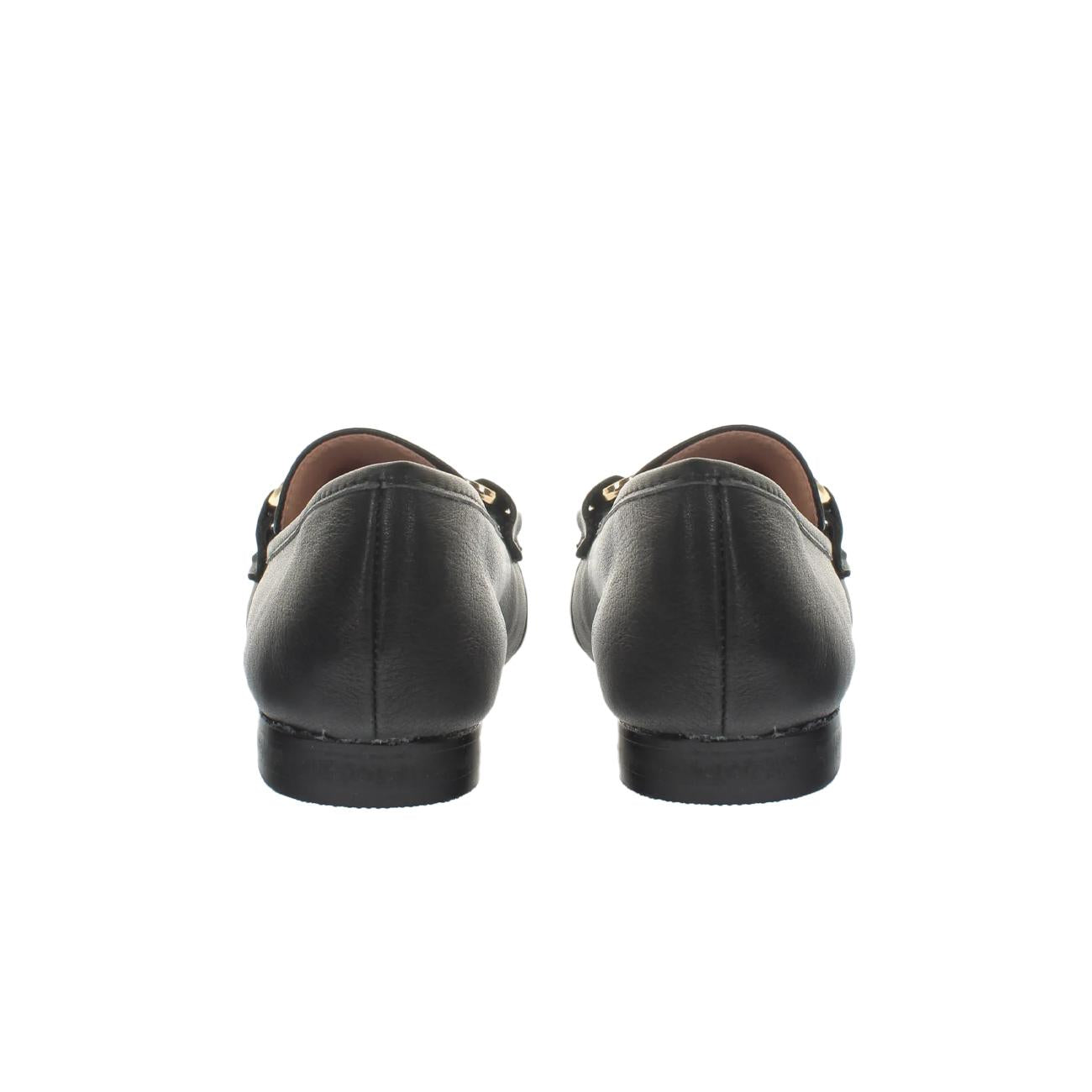 Mocassini Smaltato Nappa Donna Nero 7087 NERO KHARISMA 