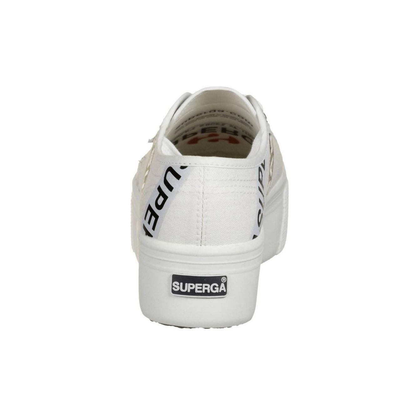 Sneakers 2790 Donna White Grey Black S41161W A0OWHITEGREY.BLACK SUPERGA 