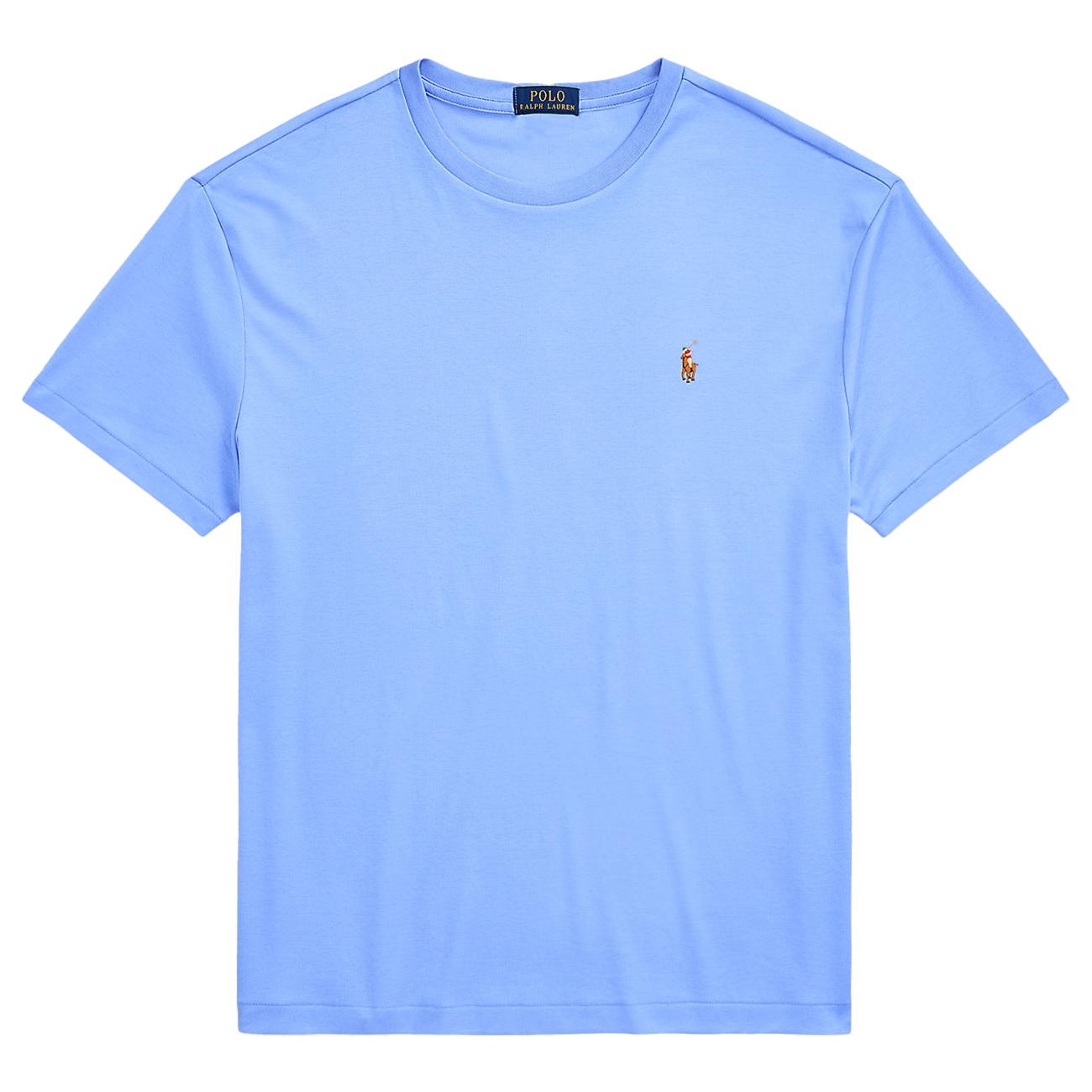 T-Shirt Slim Fit Uomo Canvas Blu 710740727 091 CANVAS BLUE POLO RALPH LAUREN 