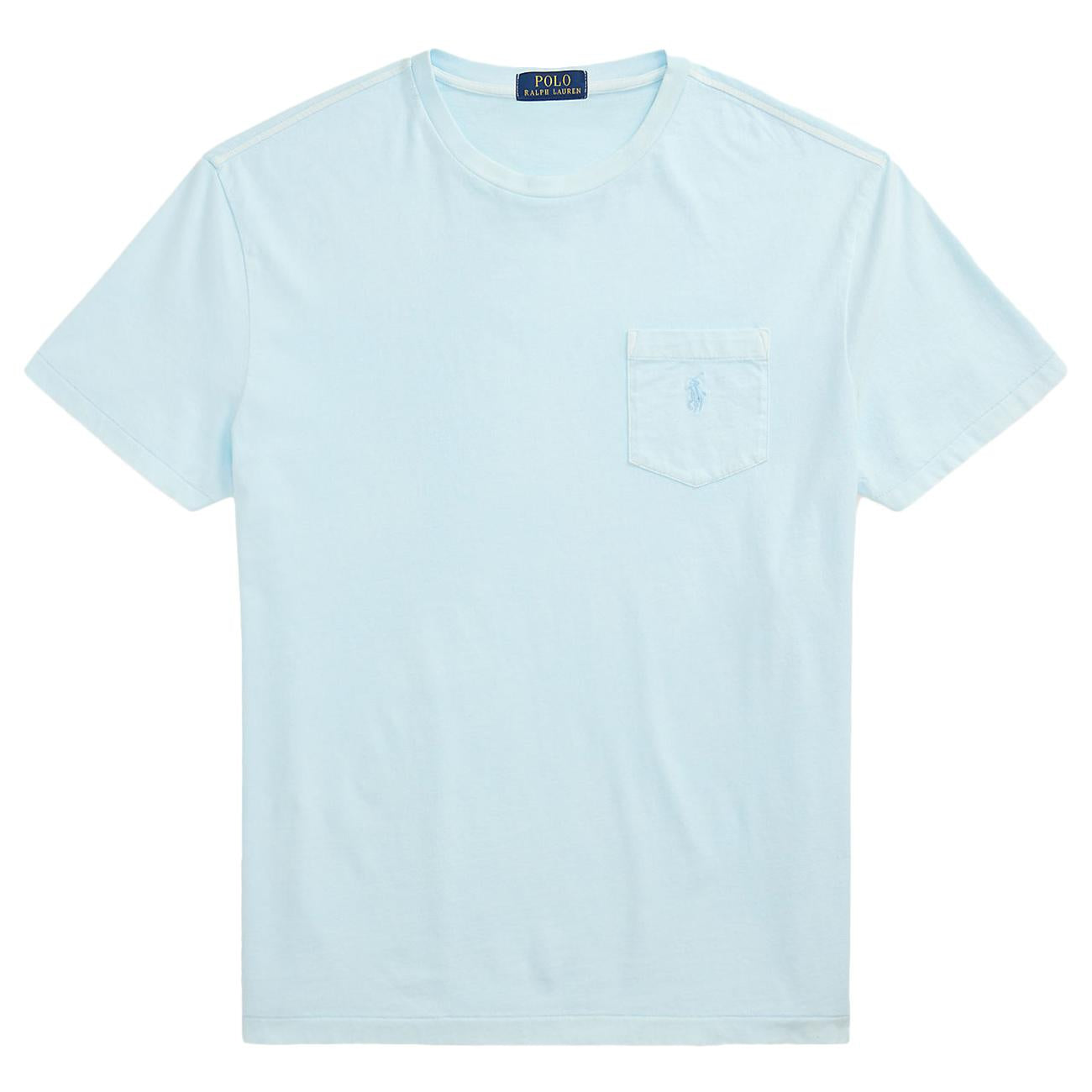 T-Shirt Slim Fit Con Taschino Uomo Sky 710969628 002 SKY POLO RALPH LAUREN 