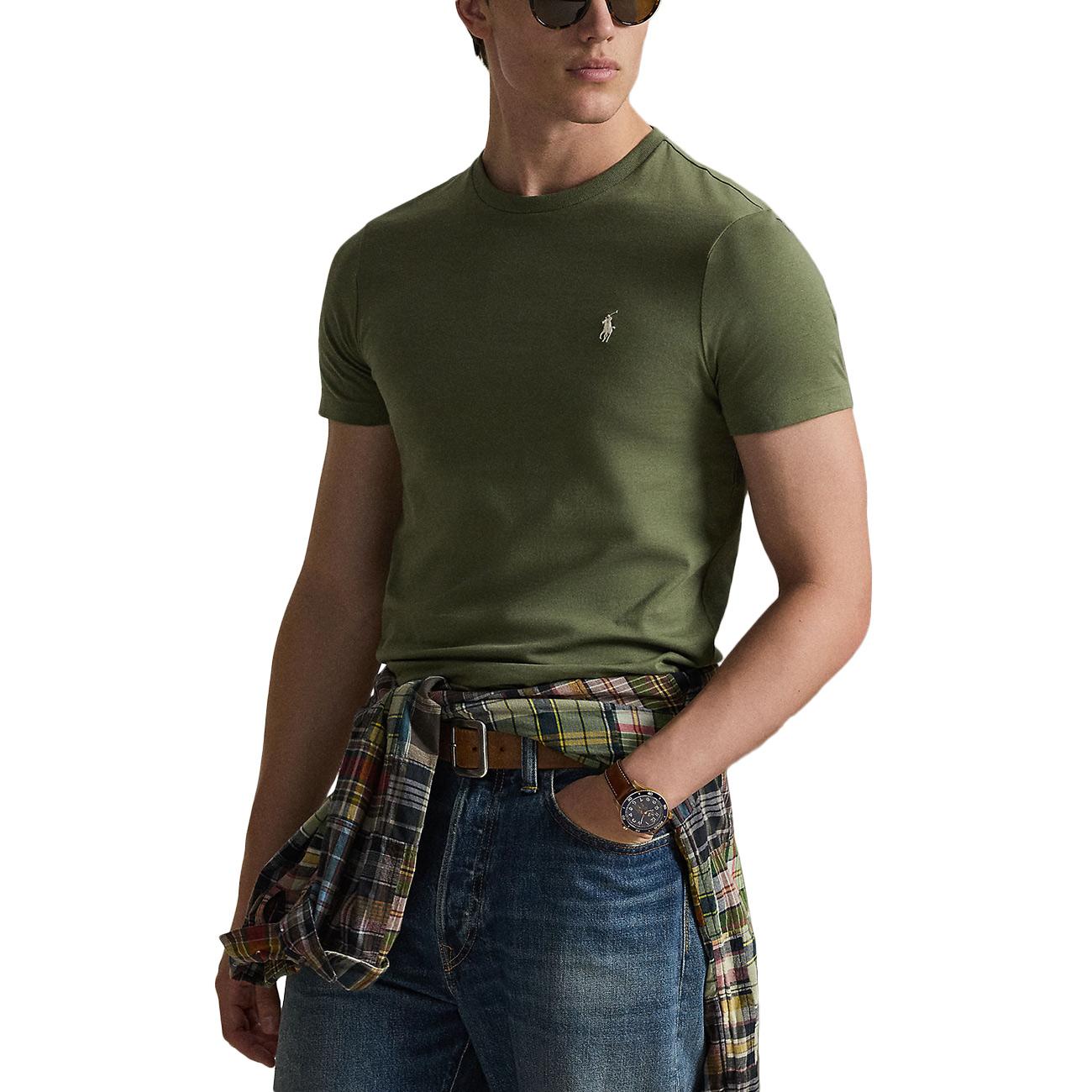T-shirt Skin-Fit 710671438 522 GARDEN TRAIL/C8125 POLO RALPH LAUREN 