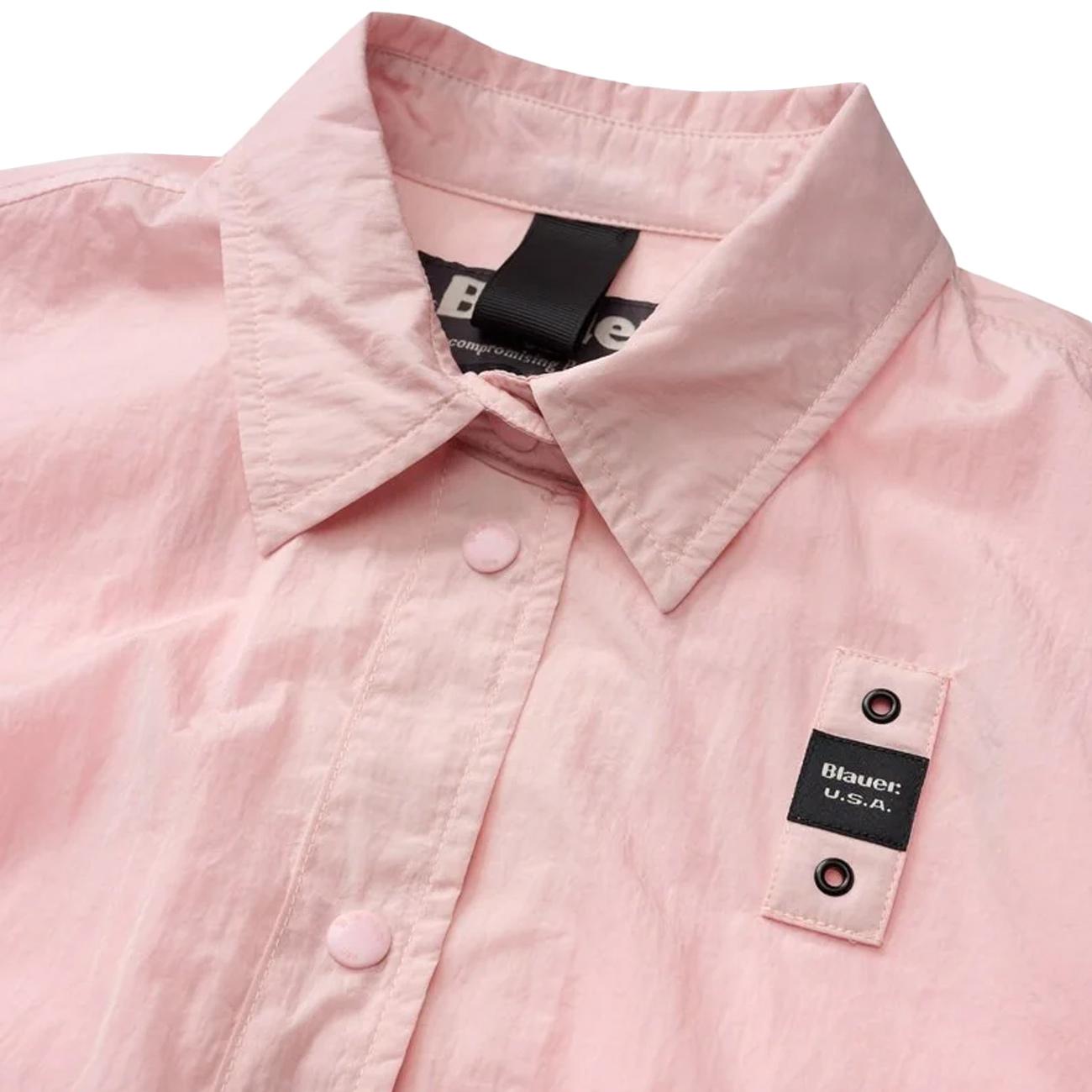 Camicia Foderata A Rete Shirley 26SBLDC01134-007131 411 PINK BLAUER 