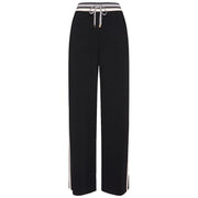 Pantaloni Palazzo Misto Viscosa P622Z000149N B3 NERO/JUTA/GRIGIO ELENA MIRO' 