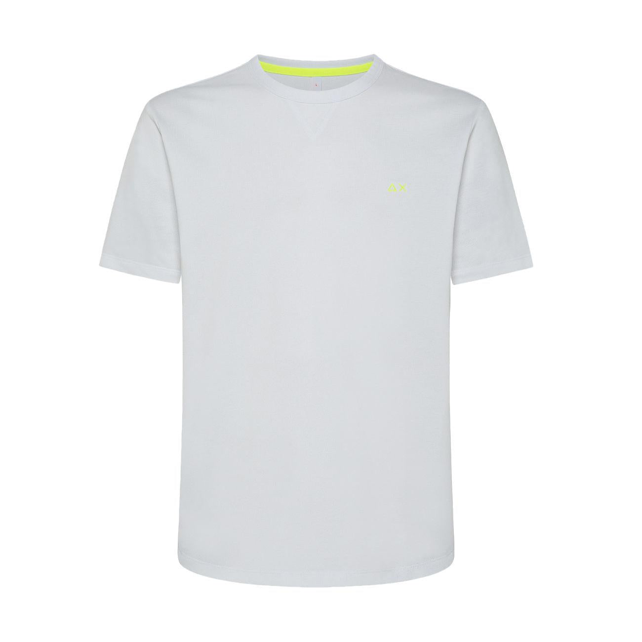 Tshirt Solid Uomo Bianco T33120 01/BIANCO SUN68 