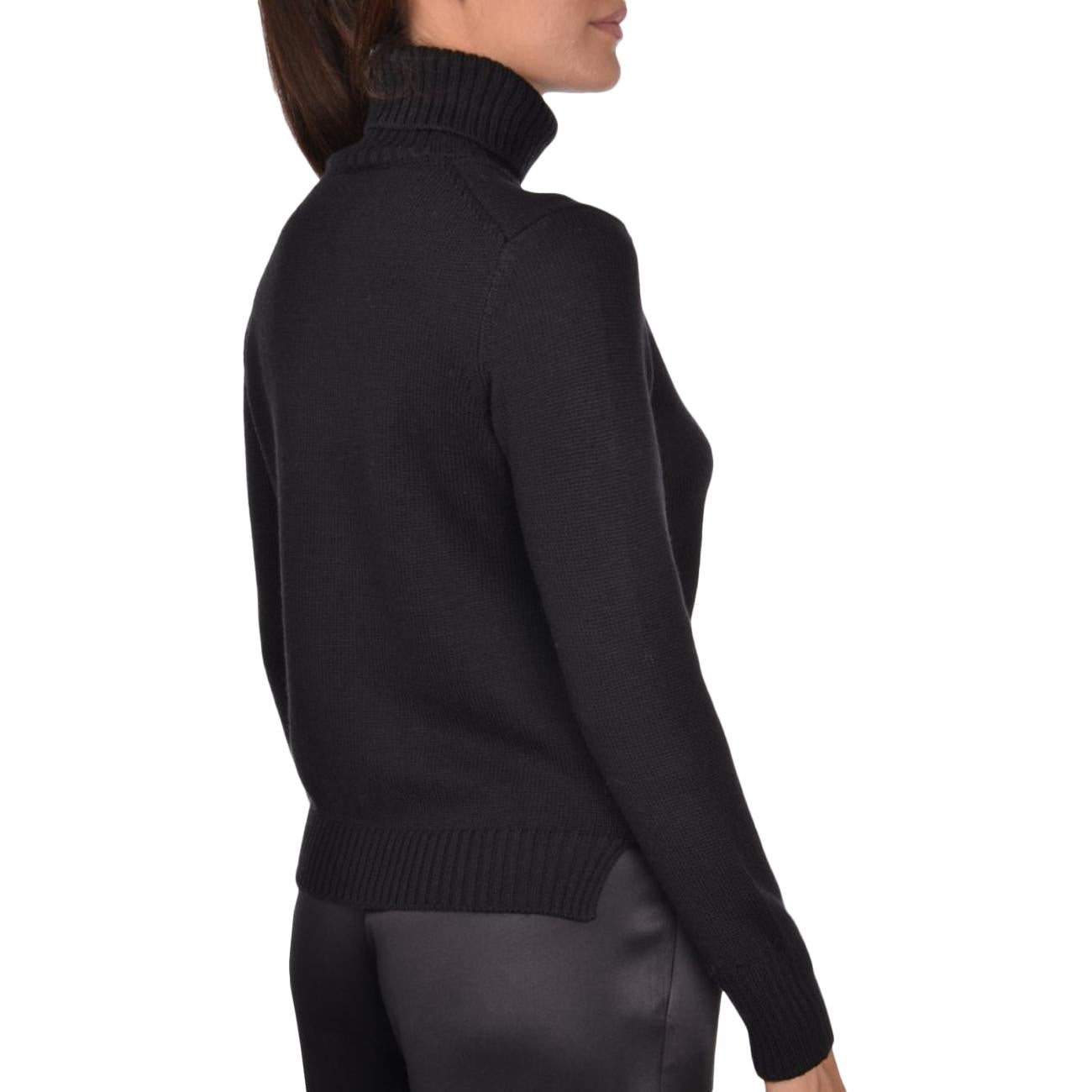 Maglia Ciclista In Lana Vergine 3 Fili 13203/14200 099 NERO GRAN SASSO 