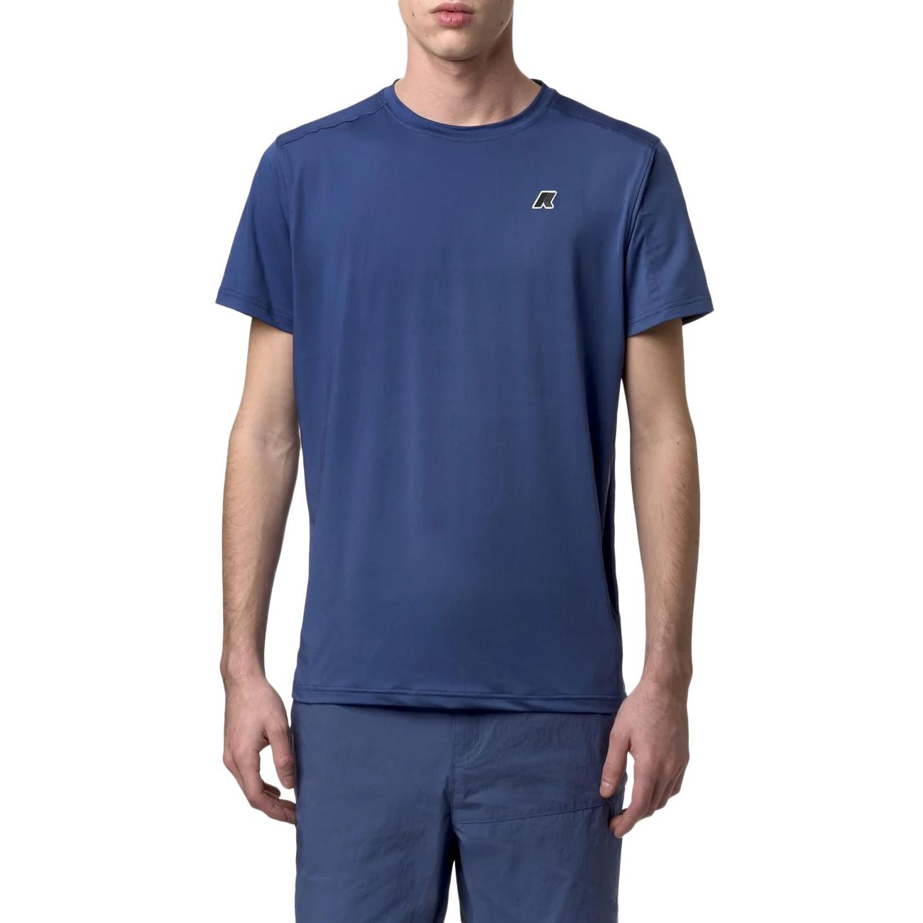 T-Shirt Montur Uomo Blue Fiord K71246W P35 BLUE FIORD K-WAY 