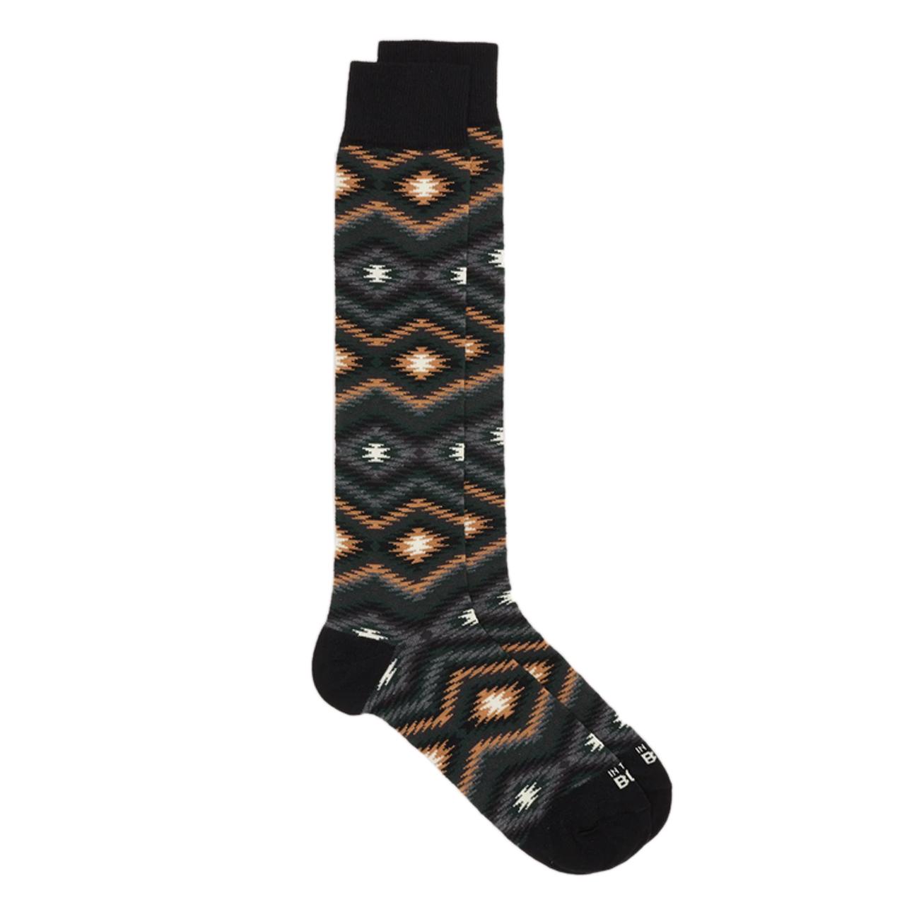 Calze Lunghe Ikat Unisex Nero FW230023 11 NERO SOX IN THE BOX 