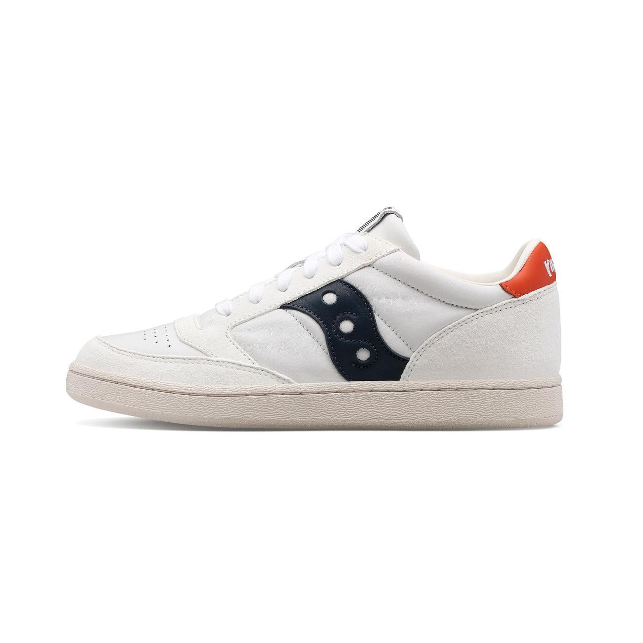 Scarpe Jazz Court Premium Uomo White Blue S70671/1 WHITE/BLUE SAUCONY ORIGINALS 