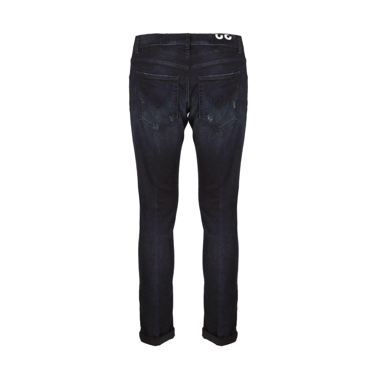 Jeans Skinny Ritchie Uomo Blu Scuro UP424/DS0281U/AS2 999/BLUSCURO DONDUP 