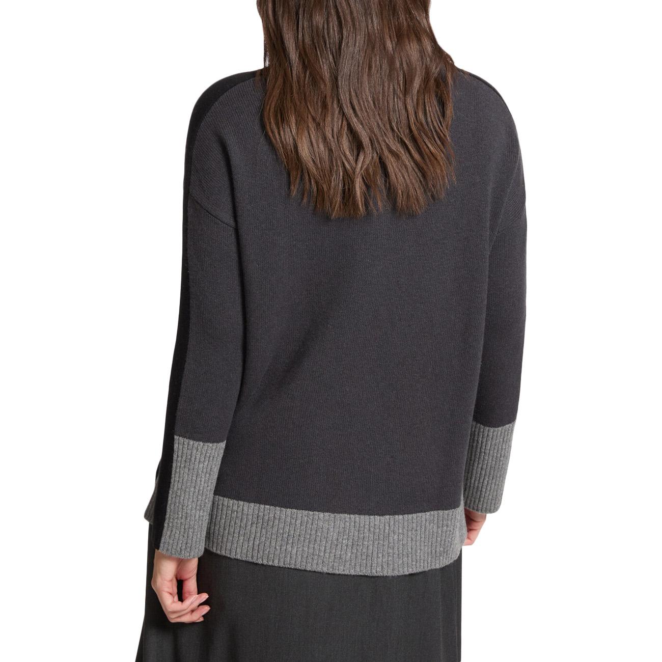 Maglia Colour Block In Lana M446E001863N 0B3 FANTASIA ELENA MIRO' 