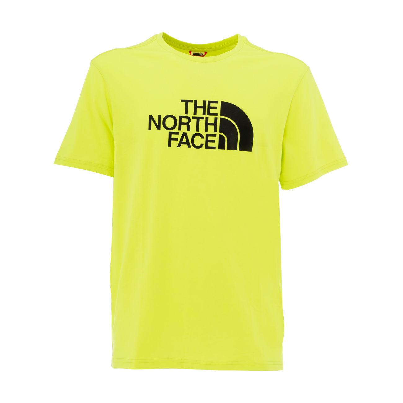 T-Shirt Easy Con Logo Stampato Uomo Sulphur Spring Green NF0A2TX3 JE31SULPHURSPRINGGREEN THE NORTH FACE 