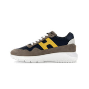 Sneakers Interactive3 Uomo Blu Giallo Grigio HXM3710AJ15S9I64F9 BLU/GIALLO/GRIGIO HOGAN 